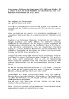 2010-03-24 Gemeinsame Erklärung zur Haushaltsrede des CDU-Fraktionsvorsitzenden