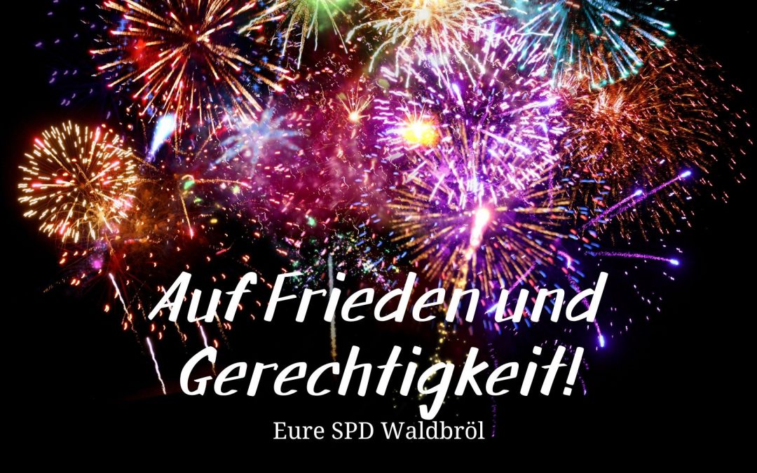 Auf Frieden & Gerechtigkeit in 2025!