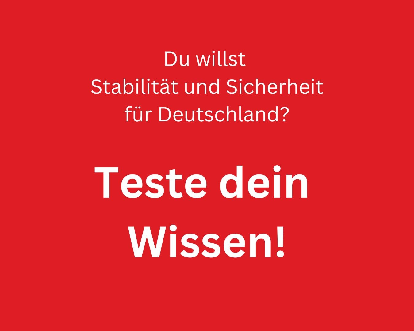 Wahlkampfquiz