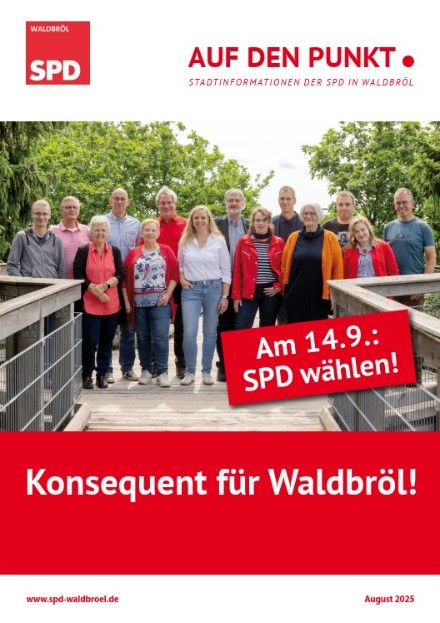 Auf den Punkt Vereinszeitschrift der SPD Waldbröl