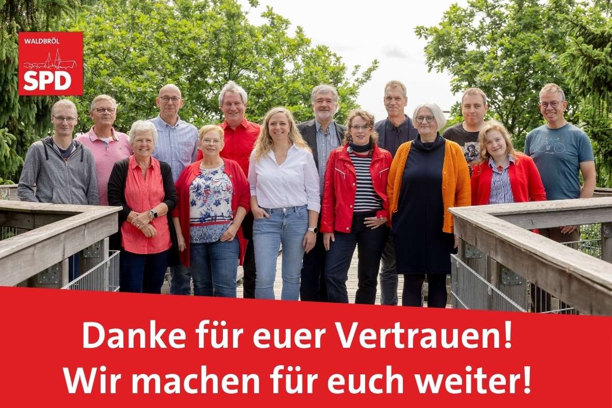 Danke für euer Vertrauen