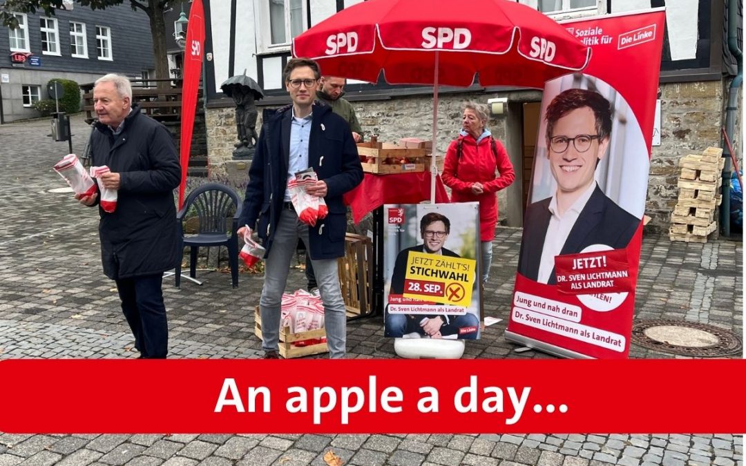 Am 28.9. Sven Lichtmann wählen!