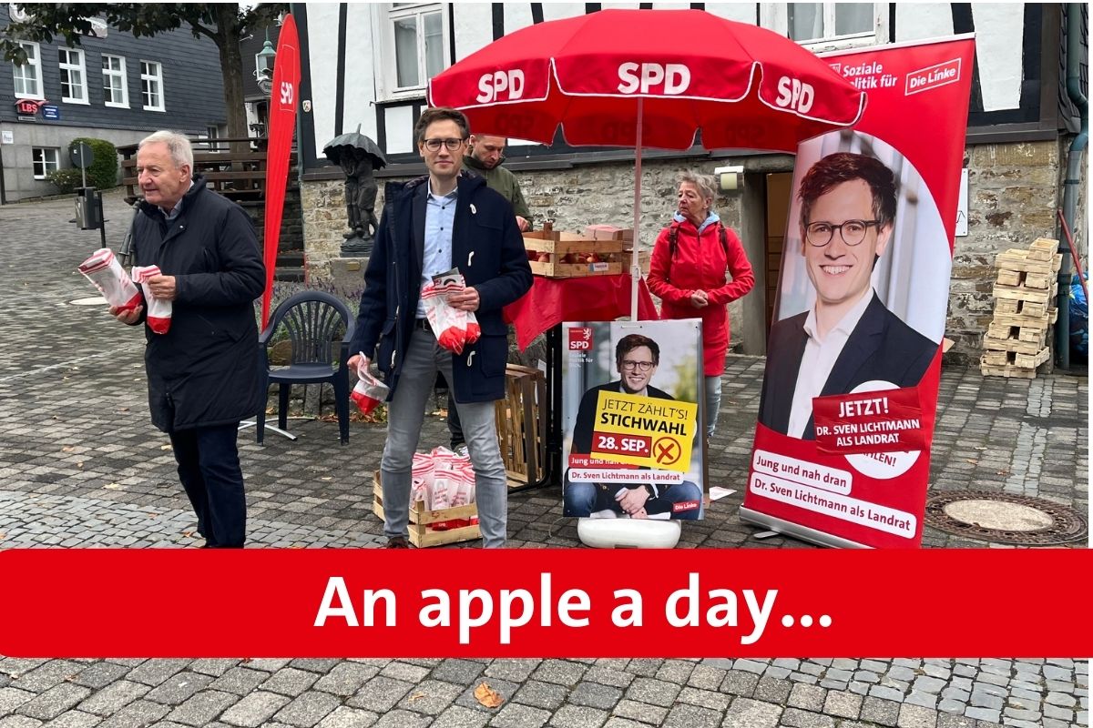 Am 28.9. Sven Lichtmann wählen!
