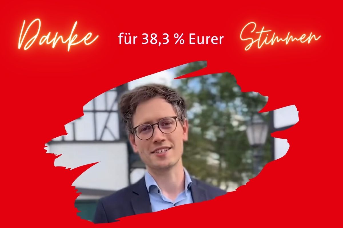 Danke für 38,3% bei der Stichwahl