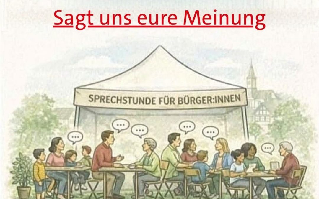 Sagt uns eure Meinung